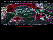 Tablet Screenshot of mrlee.com